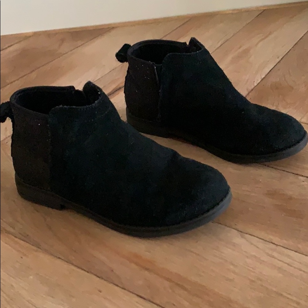 Toms girls booties - fall boots size 13